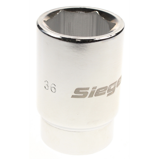 Sealey 1"sq dr socket 36mm (6pt) fully polished