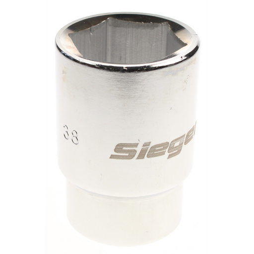 Sealey 1"sq dr socket 38mm (6pt) fully polished