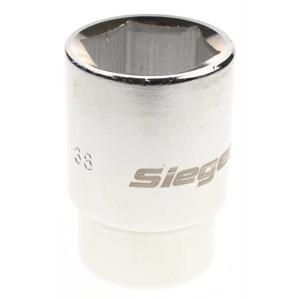 Sealey 1"sq dr socket 38mm (6pt) fully polished