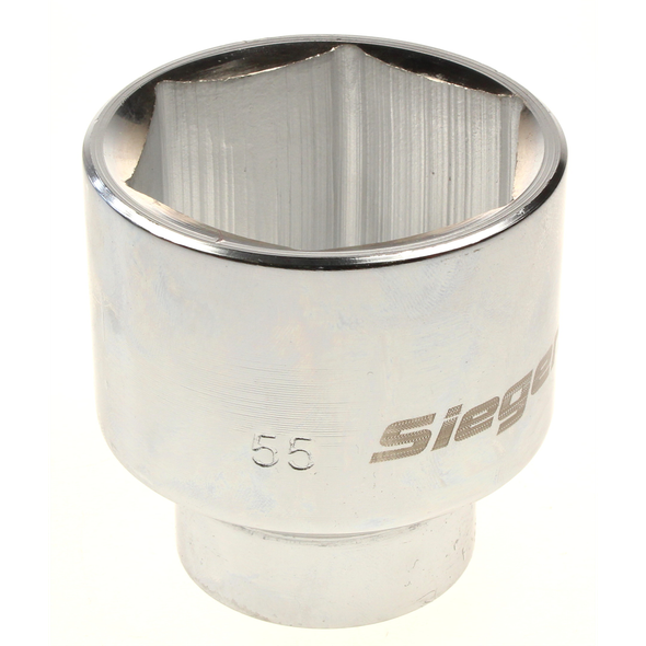 Sealey 1"sq dr socket 55mm (6pt) fully polished