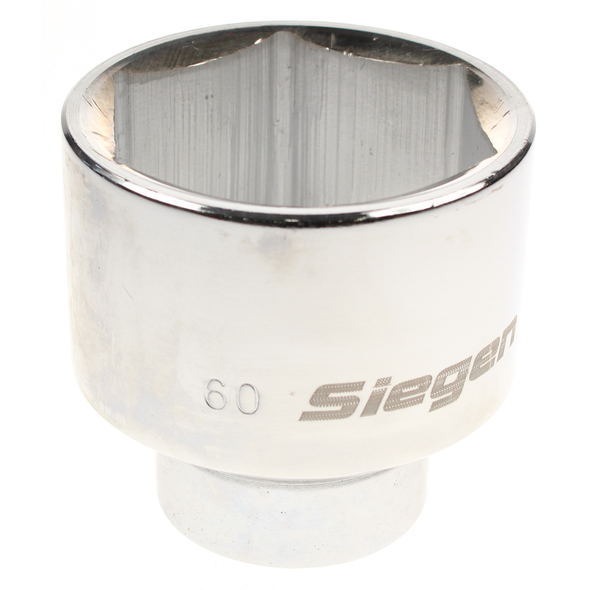 Sealey 1"sq dr socket 60mm (6pt) fully polished