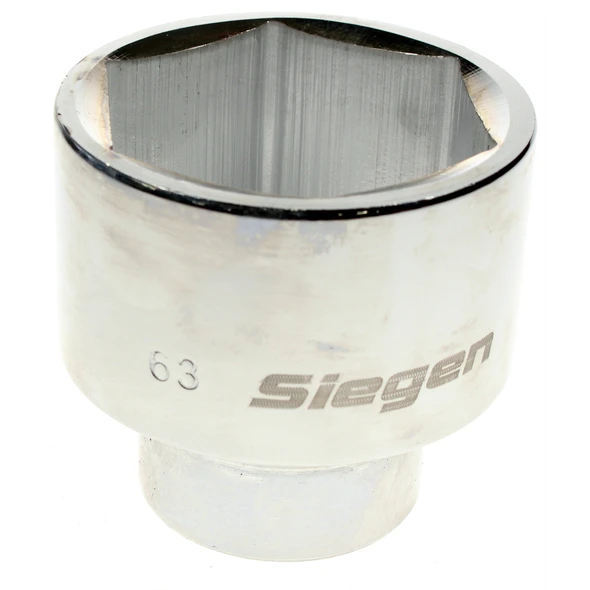 Sealey 1"sq dr socket 63mm (6pt) fully polished