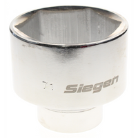 Sealey 1"sq dr socket 71mm (6pt) fully polished S0768.V4-14