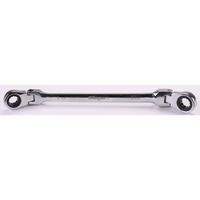 Sealey Flexi-Head Double Ring Spanner 8x9mm S0806.V2-01
