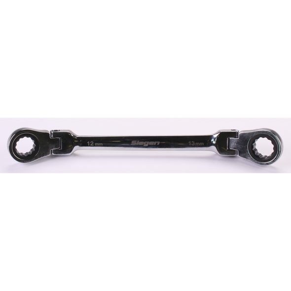 Sealey Flexi-Head Double Ring Spanner 12x13mm