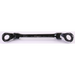 Sealey Flexi-Head Double Ring Spanner 16x17mm