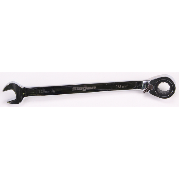 Sealey Reversible ratchet combination spanner 10mm