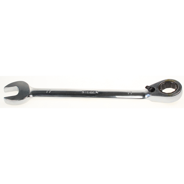 Sealey Reversible ratchet combination spanner 17mm