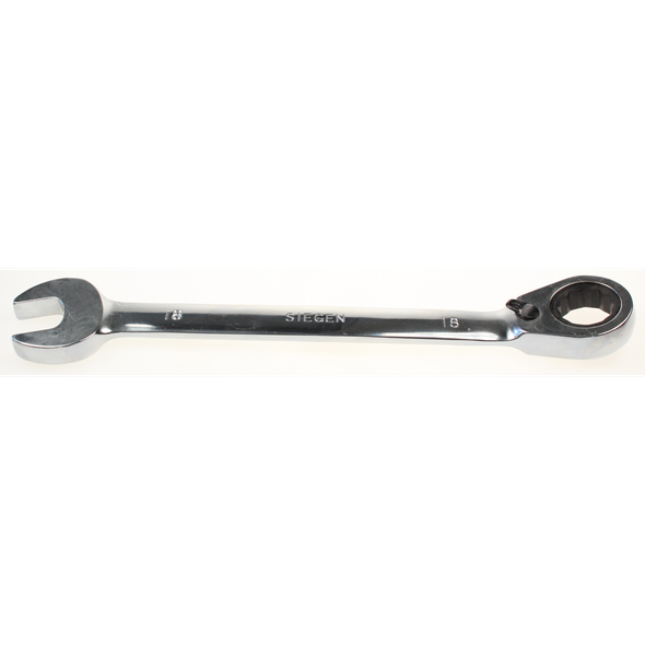 Sealey Reversible ratchet combination spanner 18mm