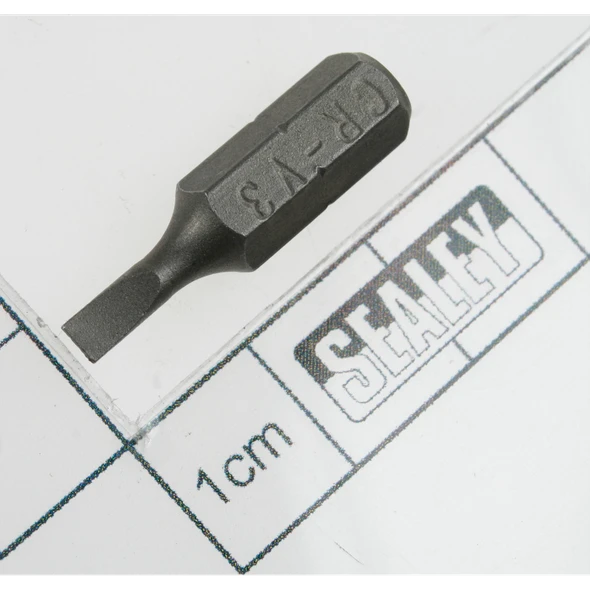 Sealey Slotted bit 3 x 25mm