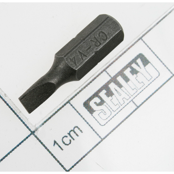 Sealey Slotted bit 4 x 25mm