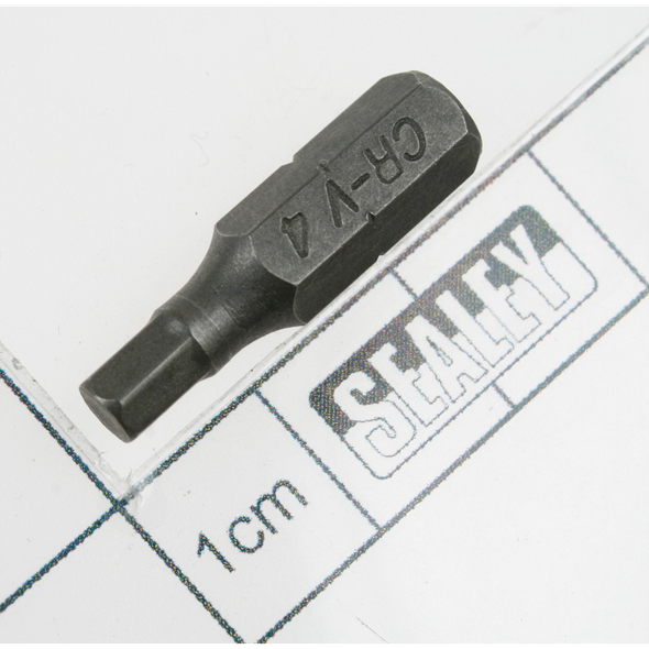 Sealey Hex bit 4 x 25mm