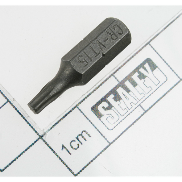 Sealey Trx-star bit t15 x 25mm