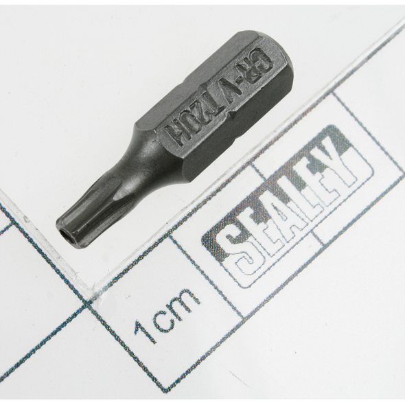 Sealey Security trx-star bit t20h x 25mm (so)