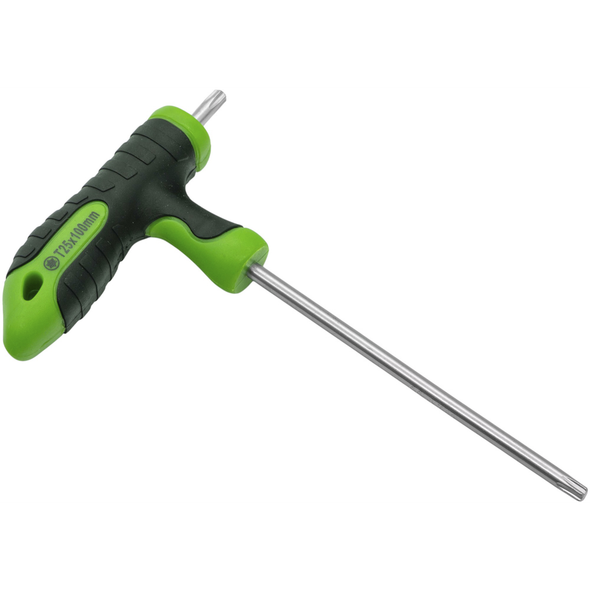 Sealey T-Handle Trx-Star Key T25x100 (Green/Black)