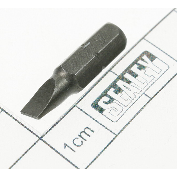 Sealey Slotted bit 5mm 25mml