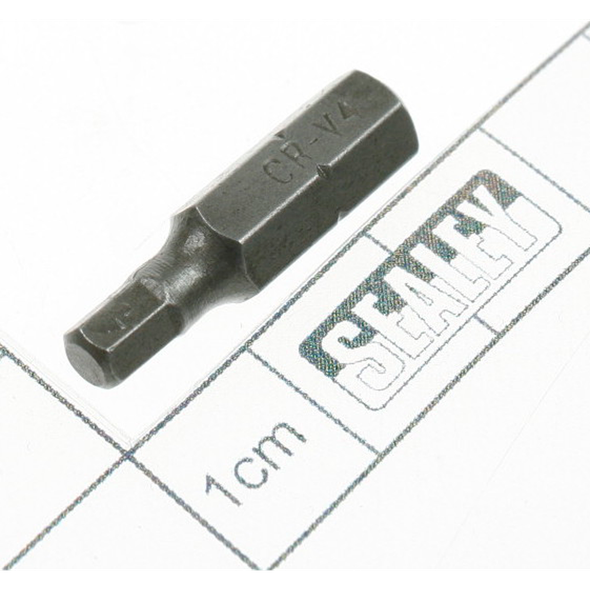 Sealey Hex bit 4mm 25mml