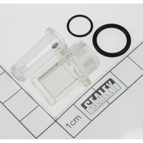 Sealey Clear plastic cap (c/w rubber seal)