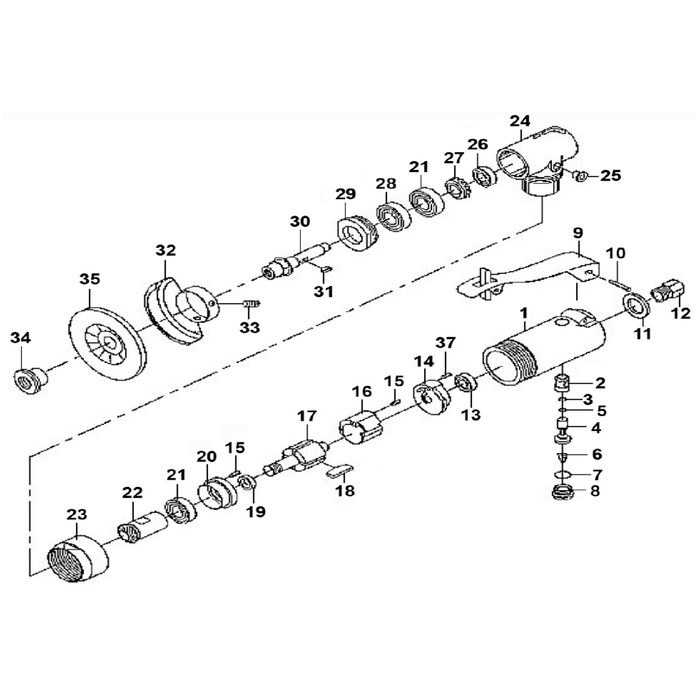 Sealey Spring pin m3x22