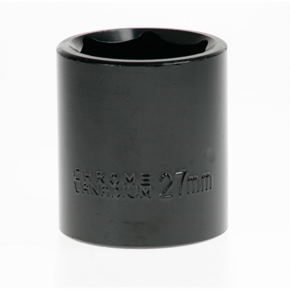 Sealey 27mm impact socket chrome vanadium 1/2"dr.
