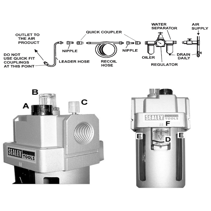 Sealey Filter element