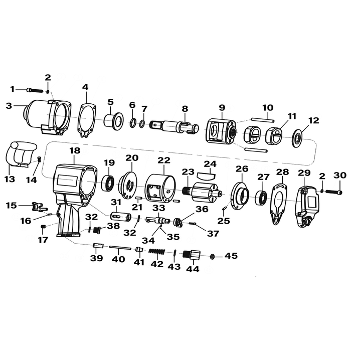 Sealey Hammer Case Gasket