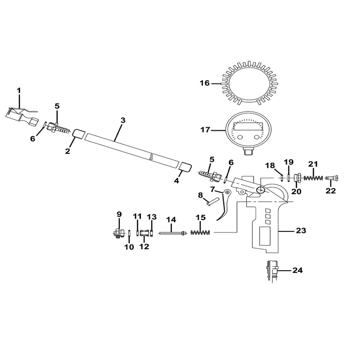 Sealey Air Valve Pin