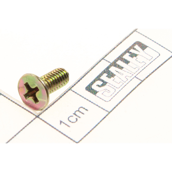 Sealey Screw m4 x10 stl recess csk head bzp