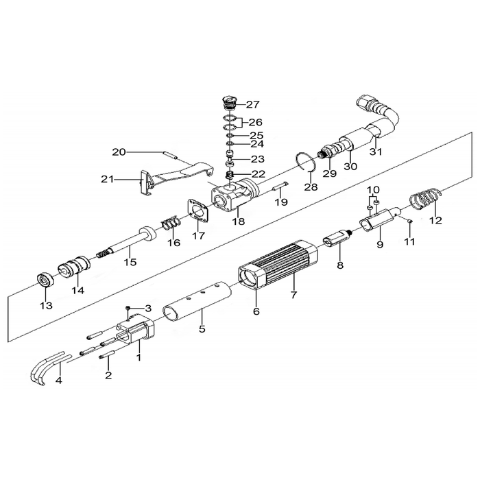Sealey Spring Pin M3 X 18
