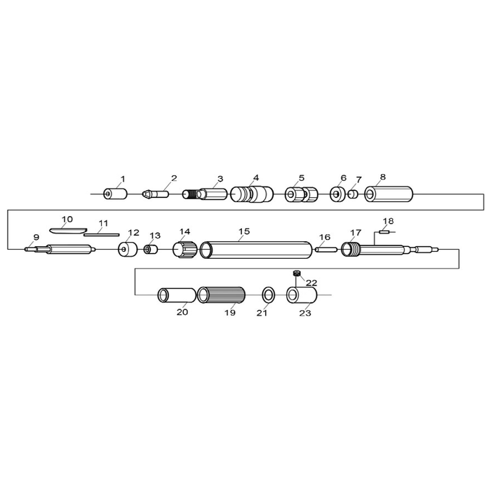 Sealey Clear plastic sleeve
