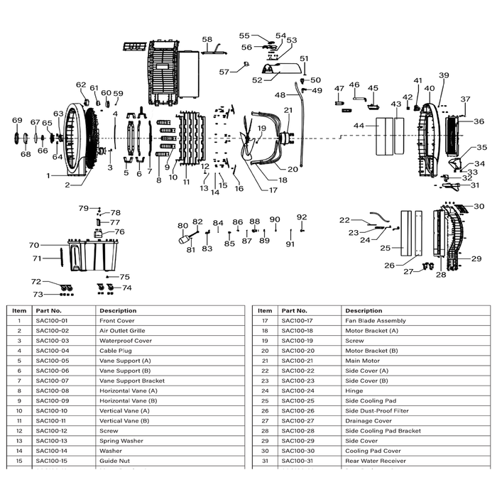 Sealey Water Pump