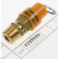 Sealey Safety valve 1/4" bsp 8bar SAC2420EV2.62