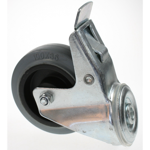 Sealey Wheel,castor (w/brake)(100x9x32x126)