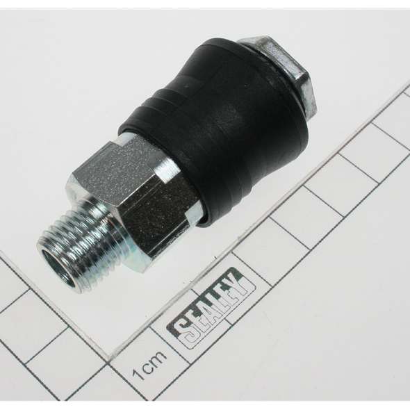 Sealey Quick coupler 1/4"bsp male
