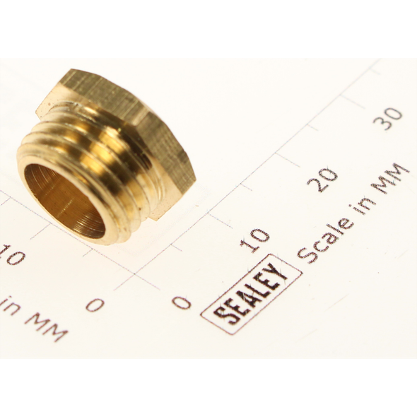 Sealey Manifold cap 1/4"m bsp