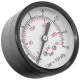 Sealey Pressure gauge 170psi back fitting d;63mm SAC32775B.21