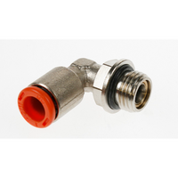 Sealey Elbow 1/4"bsp male-8mm pipe SAC7080970000