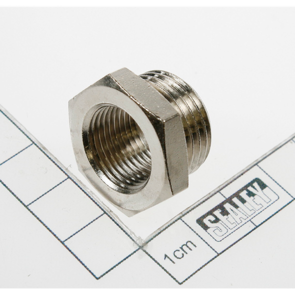 Sealey Adaptor 1/2"bsp male-3/8"bsp female