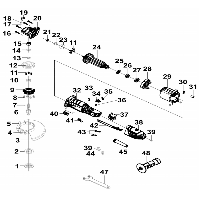 Sealey Inner Flange Nut