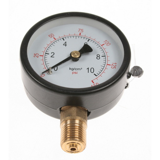 Sealey Gauge 230psi, 6+0mm od, btm mounting