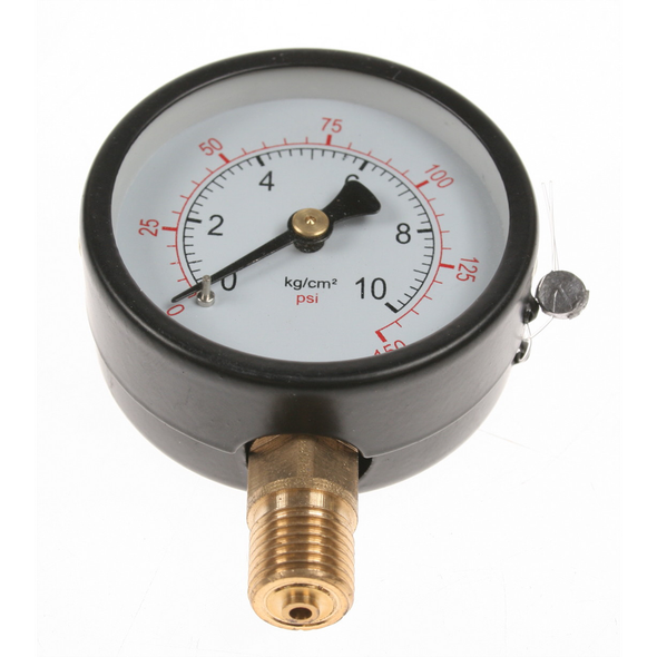 Sealey Gauge 230psi, 6+0mm od, btm mounting