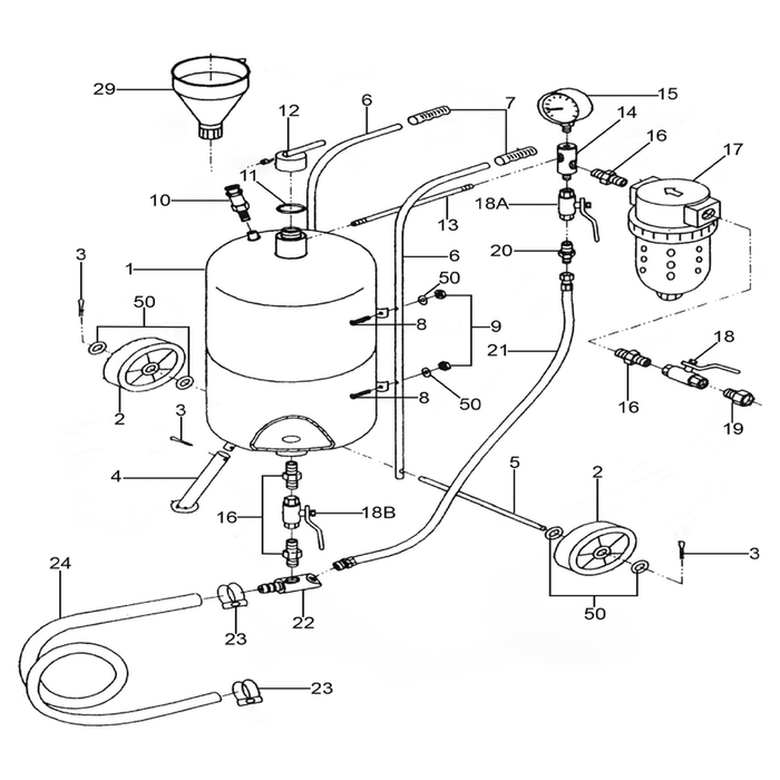 Sealey Handle (set)