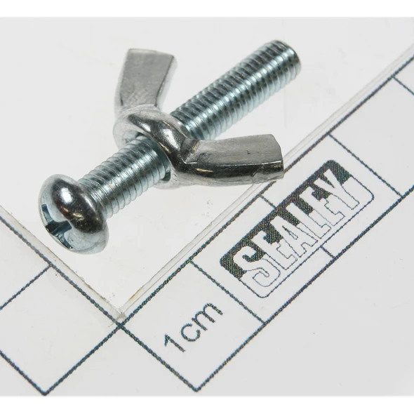 Sealey Screw & wing nut m5x30