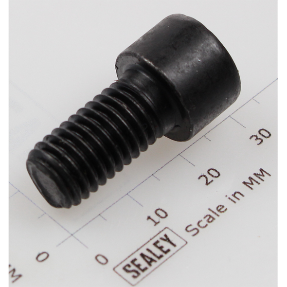 Sealey Socket head cap screw m10x25 black