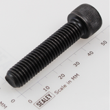Sealey Socket head cap screw m10x45 black SCB1045.SB