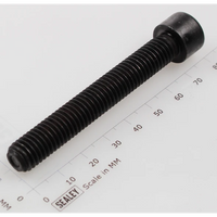 Sealey Socket head cap screw m10x70 black SCB1070.SB