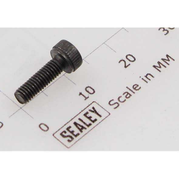 Sealey Socket head cap screw m3x10 black