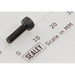 Sealey Socket head cap screw m3x10 black