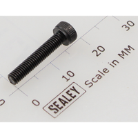 Sealey Socket head cap screw m3x16 black SCB316.SB