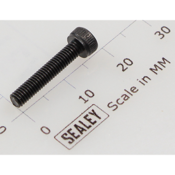 Sealey Socket head cap screw m3x16 black